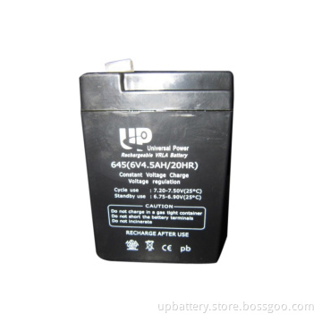 6V 4.5ah AGM/UPS Lead Acid Battery